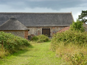 Old barn near Paston Church.