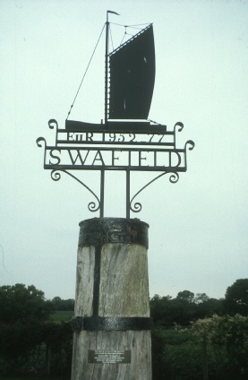 Swafield Village Sign. 