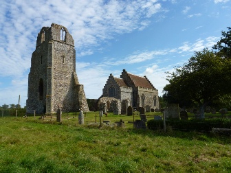 Barningham Winter - the ruin and the church