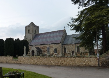 The Church of St Andrew in Barton Bendish. 