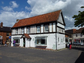 Tudor building in Holt. 