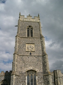 The tower of Holy Trinity Church. 