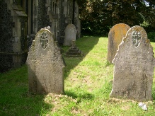 Alborough gravestones.