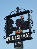 Foulsham village sign.