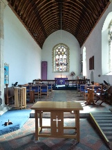 Interior of Stalham Church. 