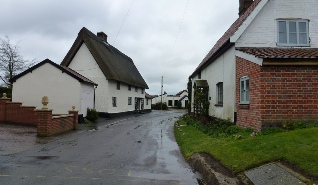 The village of Great Ellingham.