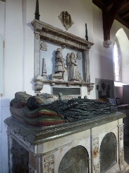 Tomb in Sprowston Church.