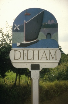 Dilham village sign