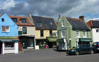 The market town of Holt. 