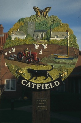 Catfield village sign.