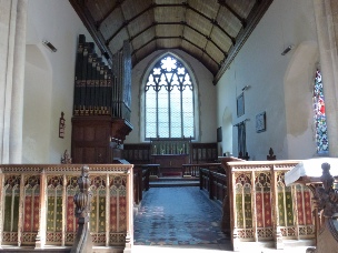 Inside Alburgh Church