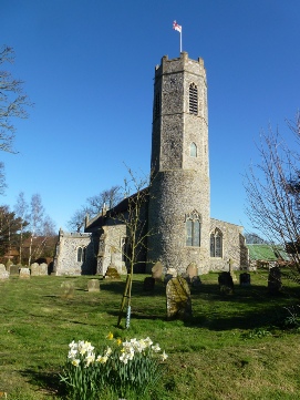 The church in Rollesby