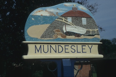 Mundesley Village Sign.