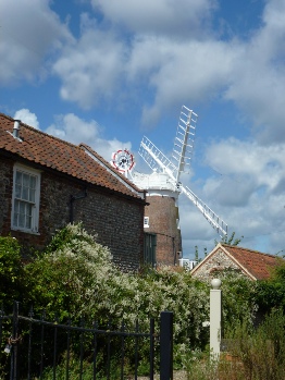 The windmill in Cley next Sea