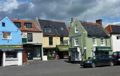 The market town of Holt. 