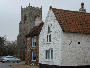 The village of Brancaster.