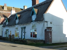 Old cottages in Martham