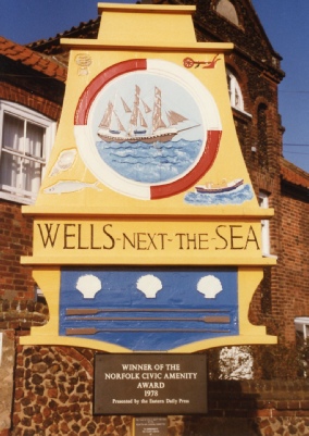 Village sign